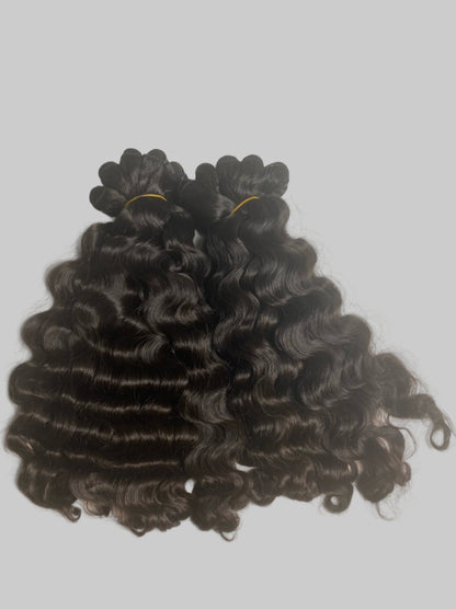 Raw Deep Wave Hair Extensions